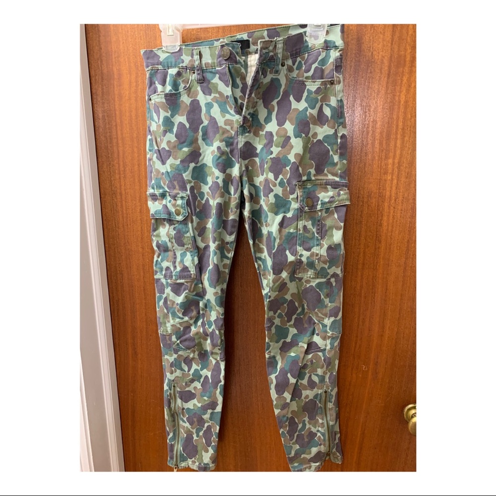 Camo Utility Skinny Pants